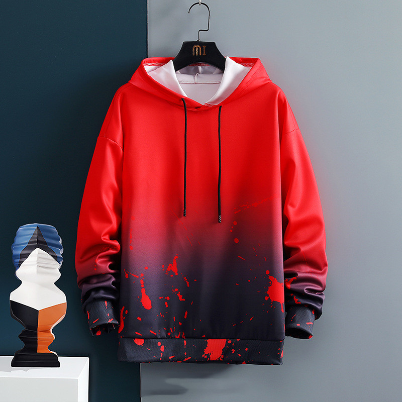 Title 3, Heren hoodie met lange mouwen, losse pasvorm, i...