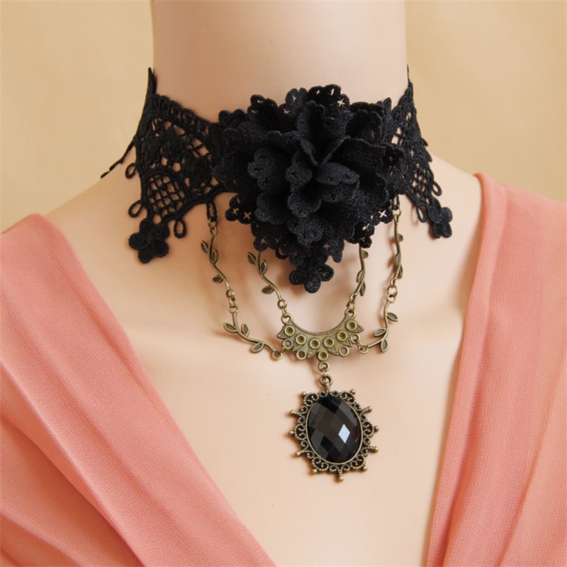 Choker Bouquet Camée — vue 3