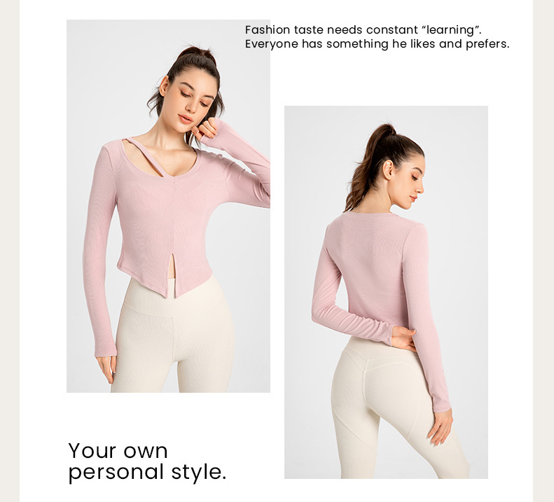 Loose And Thin Running Sports Yoga Wear Top
