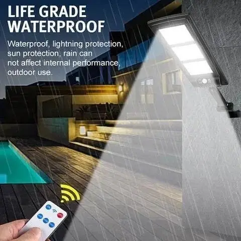 New Outdoor LED Solar Wall Lamp Human