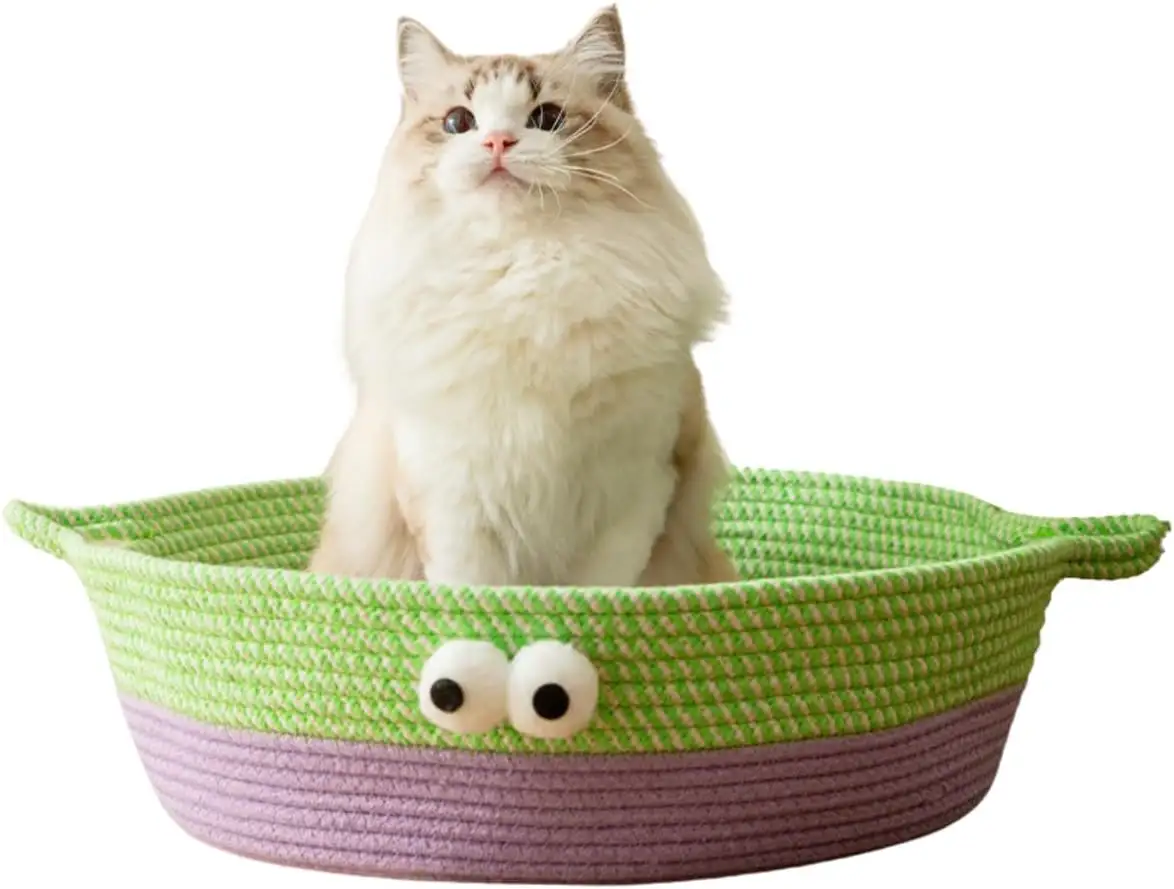 Scratch Cat Bed For Indoor Cats Woven