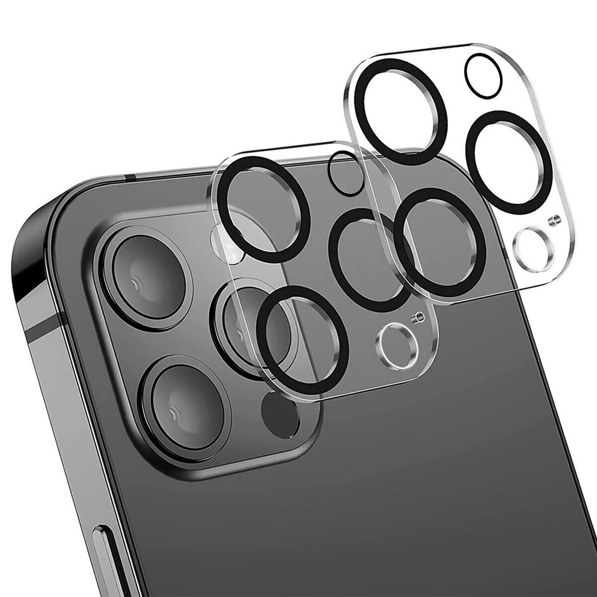 3x Tempered Glass Camera Lens Cover Protector Kit For  14 14Plus 14Pro Max