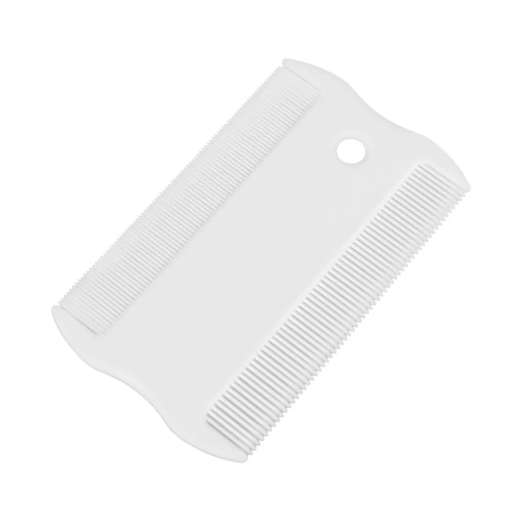 Flea Comb For Pets Dog And Cat Face Comb Double Sided Row Dense Tooth Grate Mouth Hair Comb Face Comb - 1Pcs