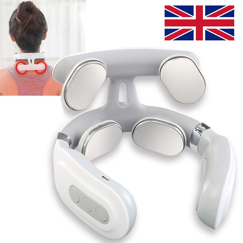 Smart Voice Electric Neck Massager With Heat For Neck & Shoulder Pain Relief