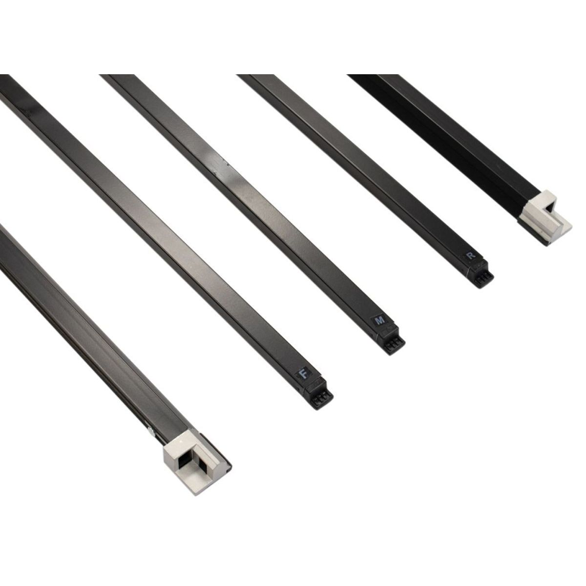 Hook-and-loop roll-up strap securing Mankee tonneau cover on 2009-2010 RAM 1500 Crew Cab