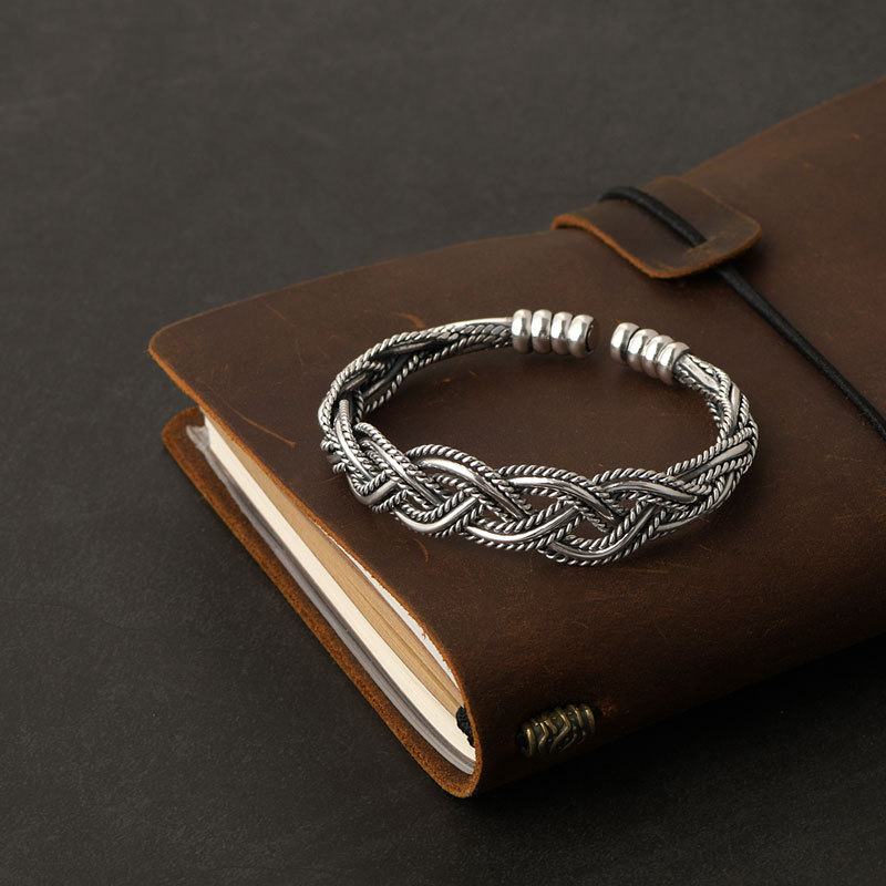 Vintage Twisted Twist Braided Bracelet