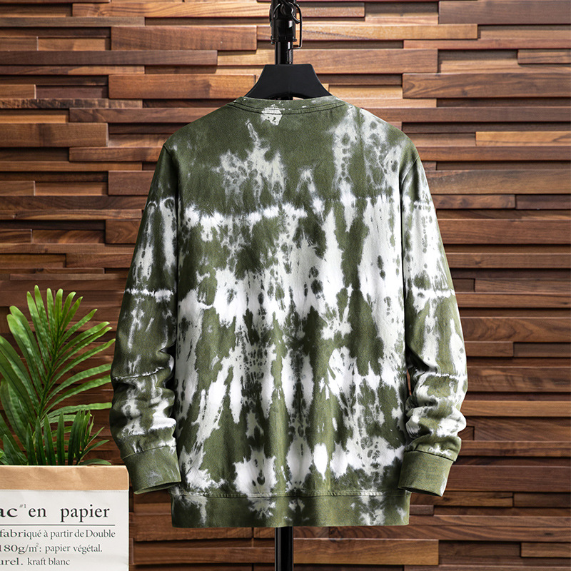 Net Red Tie-dye Tide Brand Sweater Boys