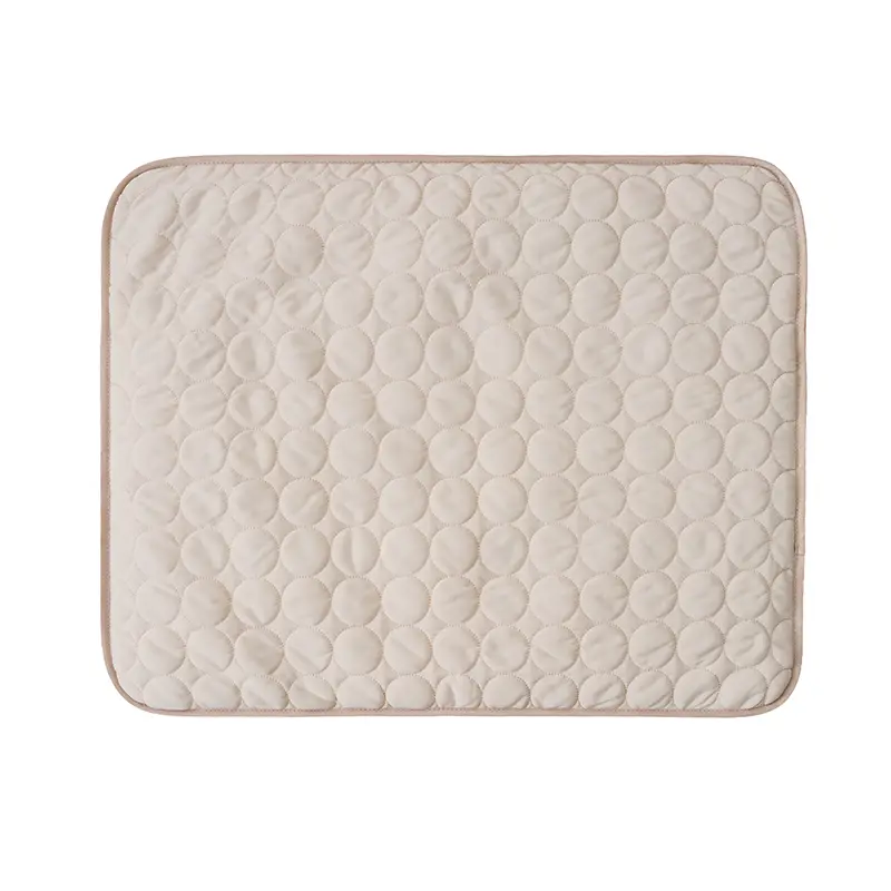 Round Pet Cooling Ice Pad - Summer Cooling Mat For Dogs & Cats