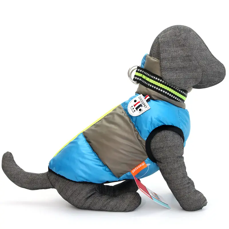 Warm Pet Dog Big Clothes With Two-legged Labrador