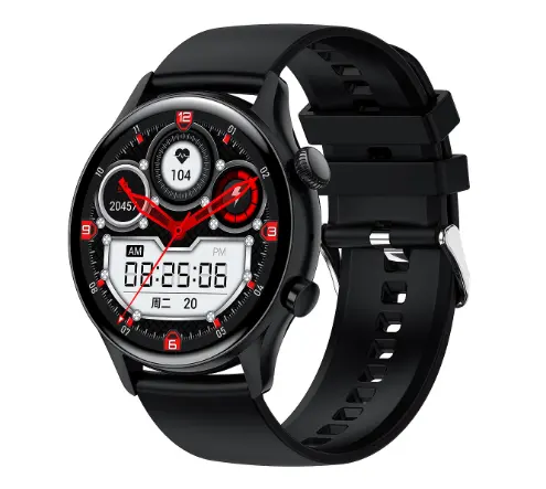 Round Dial True Waterproof NFC Screen Heart