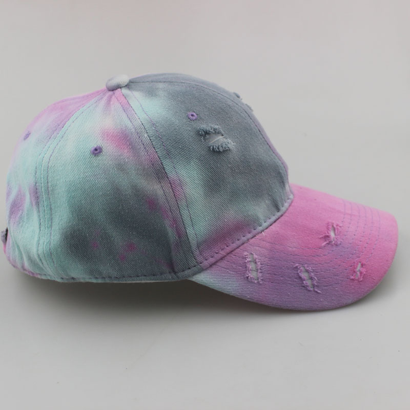 Title 5, Casquette de baseball tie-dye à trous colorés d...