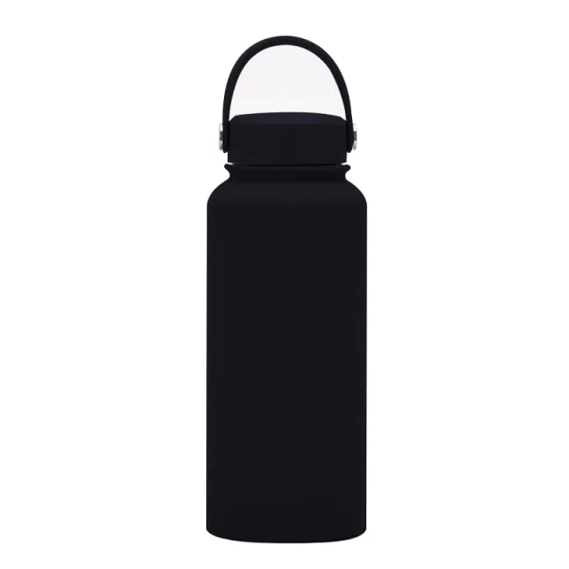 Stainless Steel Sports Kettle With Large Capacity Black - Shop at LoveMi