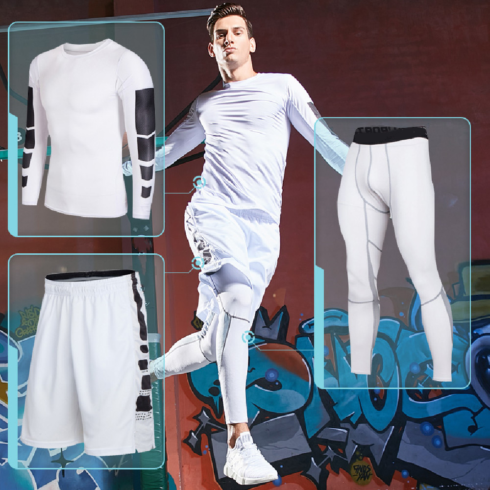 Title 5, Mens Sports Bottom Tight Pants Set for Perform...