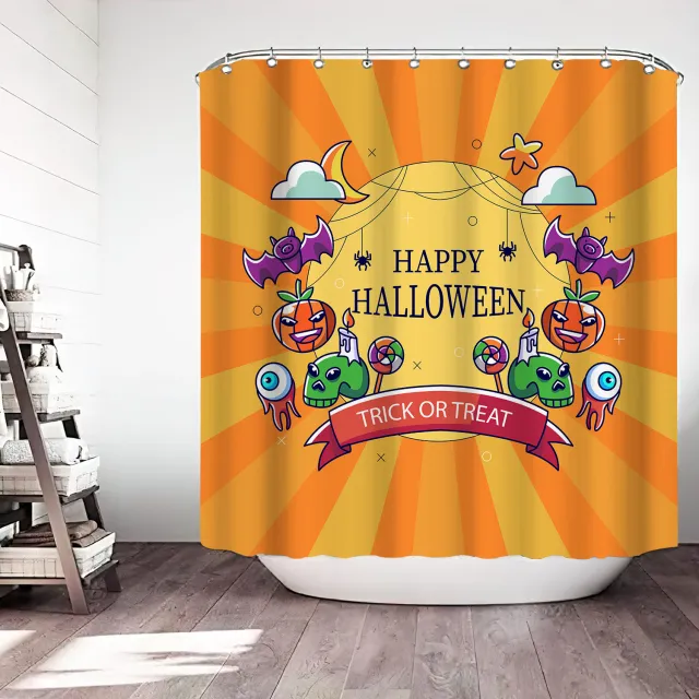 Digital Printing Sanitary Partition Decorative For Bathroom Shower Curtain 14 Style - Shop at LoveMi