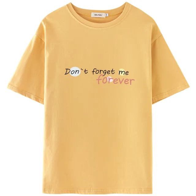 Women's Summer New Casual Cotton Printed T shirt Yellow - Shop at LoveMi