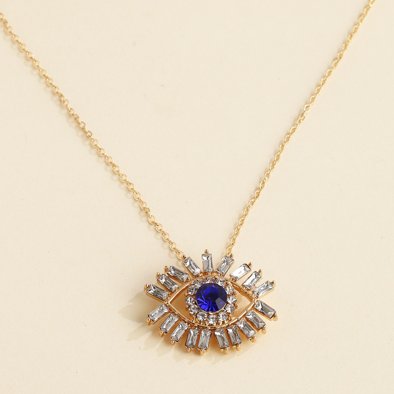 Accessory Pendant With Micro Diamonds Demon's Eye Pendant