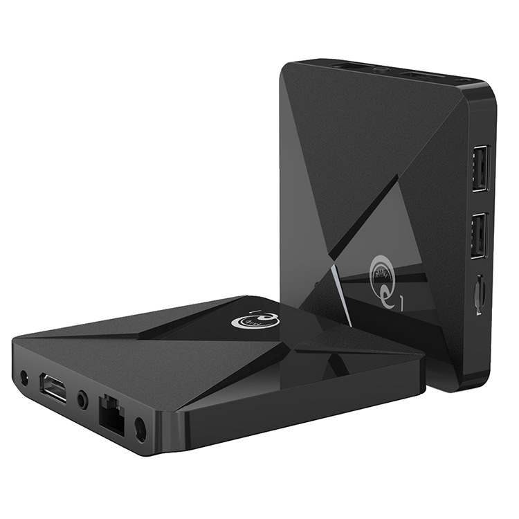Box TV Android 7.1 quad-core — Lecteur multimédia 4K HDMI 4