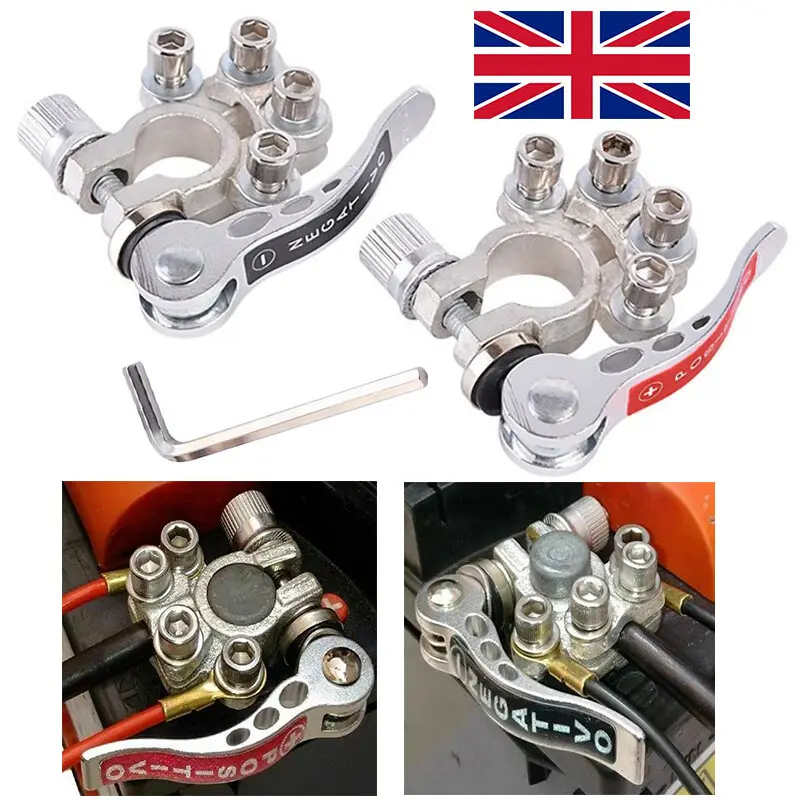 Clamp Universal Car Battery Terminal Clip Connector-Pure
