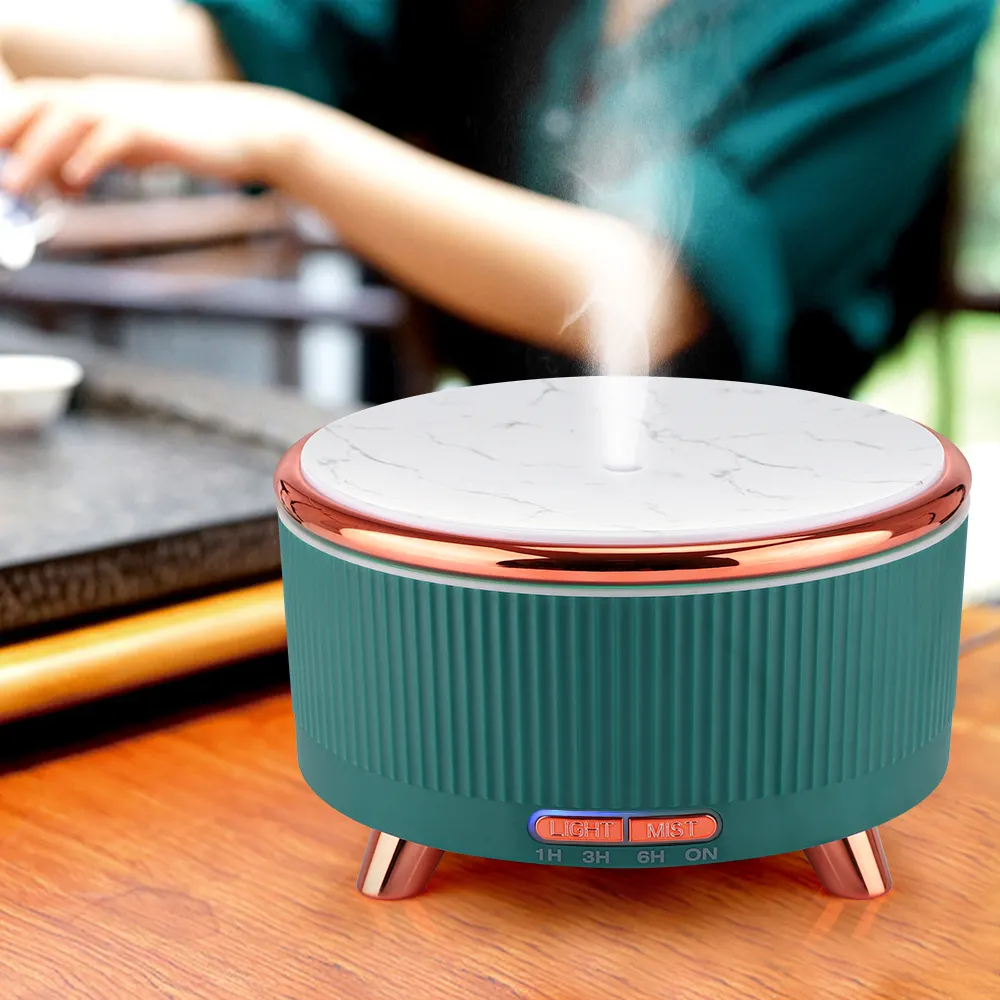 Ultrasonic Aroma Diffuser Wood Grain Home Mini