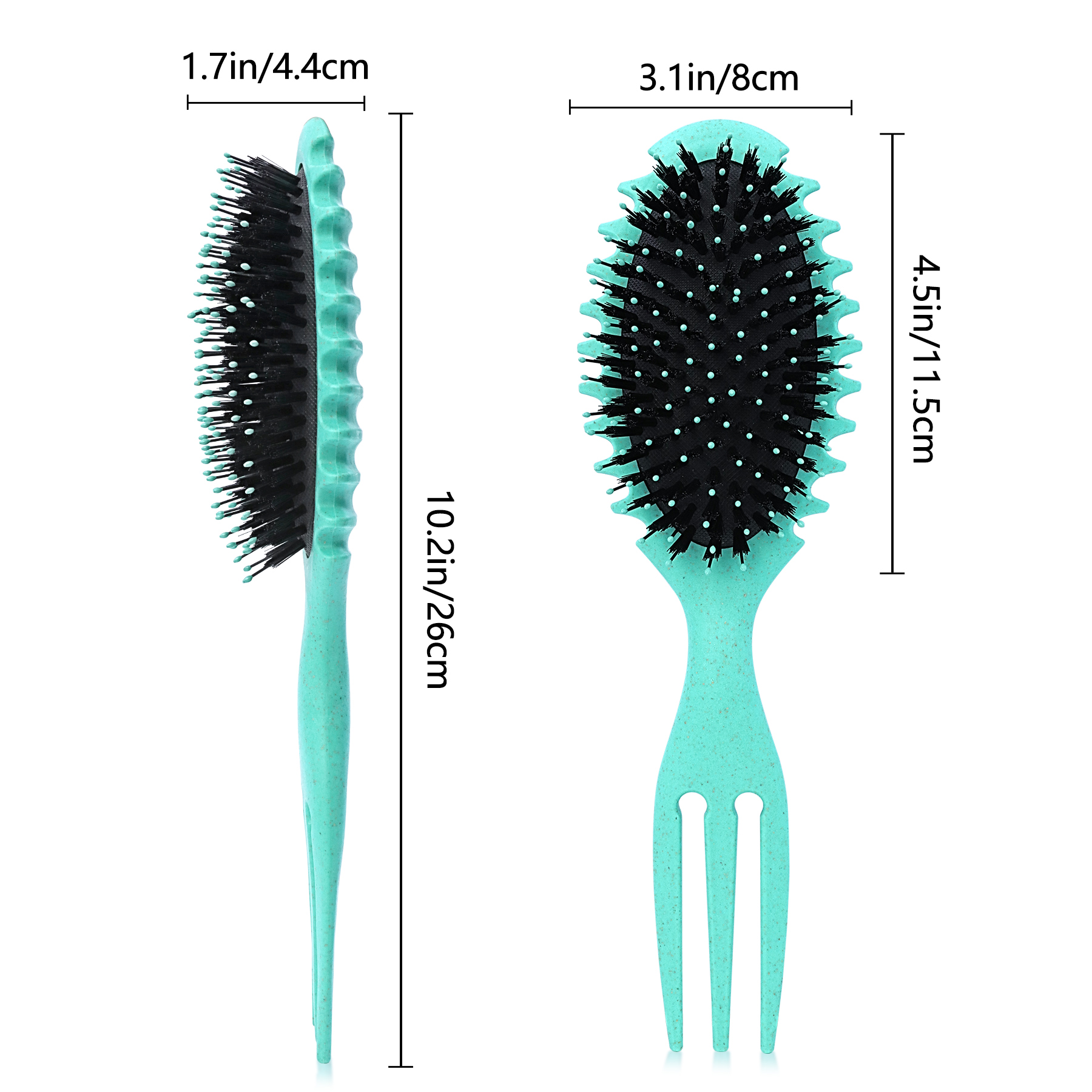 Curl Defining Hair Brush, 2025  Boar Bristle Styling Brush For Curly Hair, Shaping & Defining Curls For Women 10