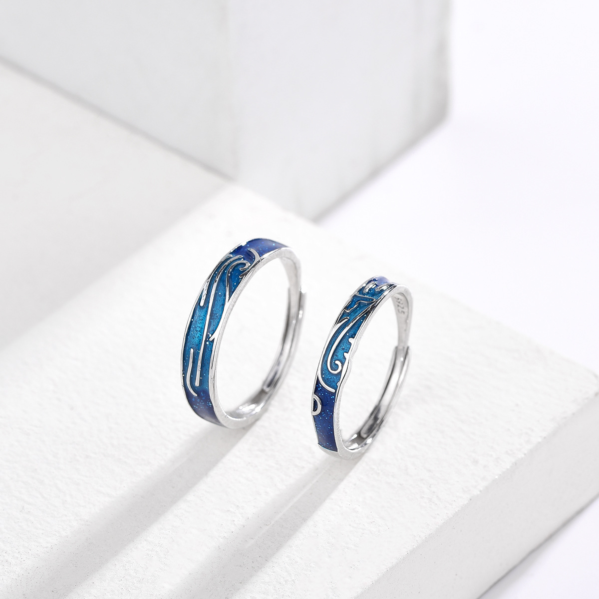 Title 4, Original Deep-sea Fish Lovers Ring Pair - Celeb...