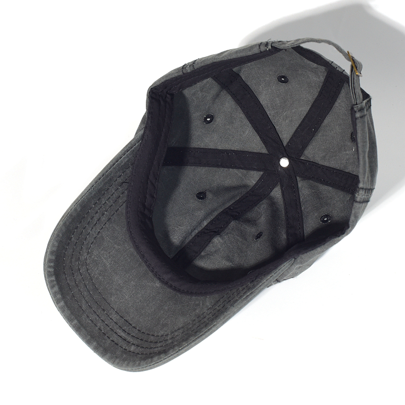 Vintage Washed Cotton Baseball Cap Plain Adjustable Dad Hat Low Profile Trucker Unisex Style Headwear