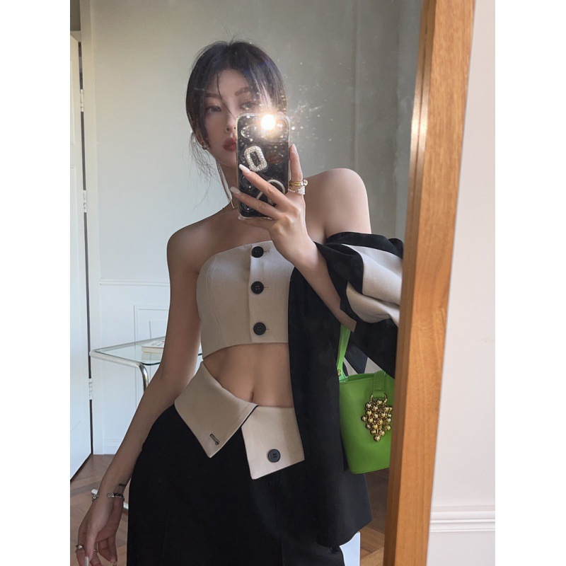 Leggings Short Style Design Sense Inside Coat Outside Wear