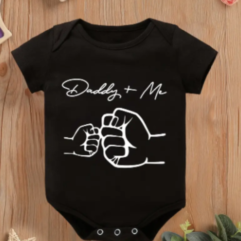 Children's Cotton Climbing Suit Black