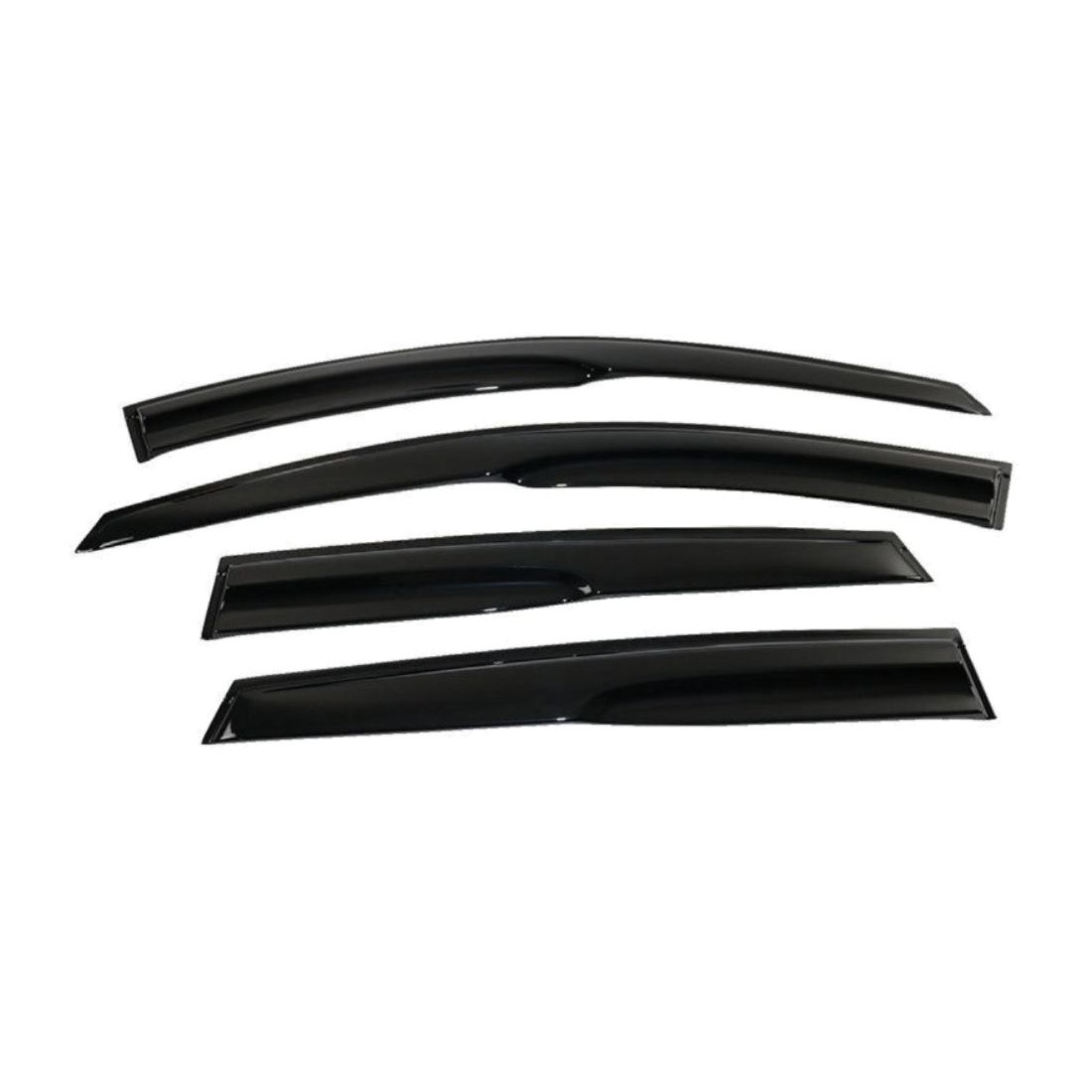 For H Onda 07-11 CR-V Mug Style Acrylic Car Window Visor Rain Guard Deflector 4PC 9