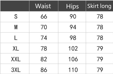 Title 1, Middellange rok met hoge taille en onregelmatig...