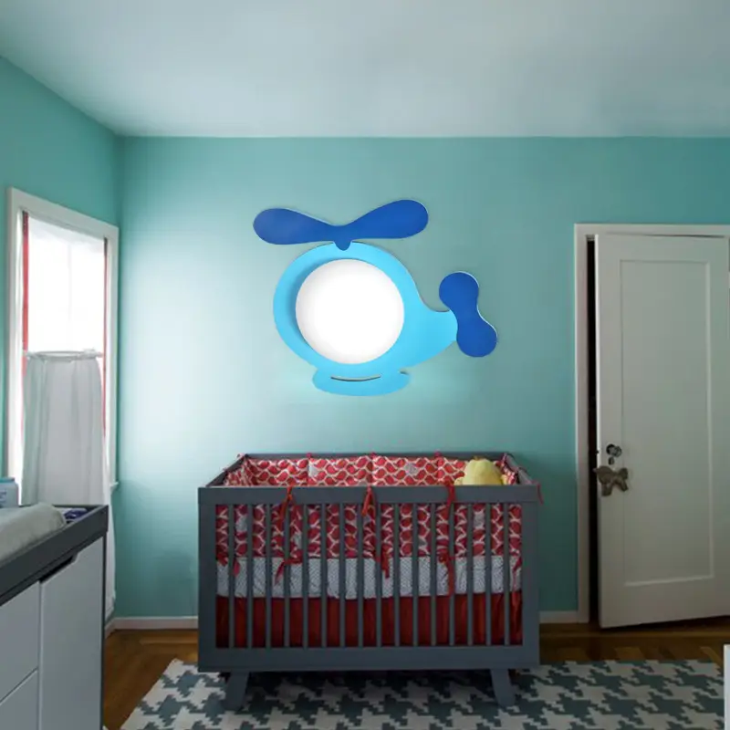 Children's Wall Lamp Cartoon Fashion Modeling LED Lights Bedroom Bedside Lamp