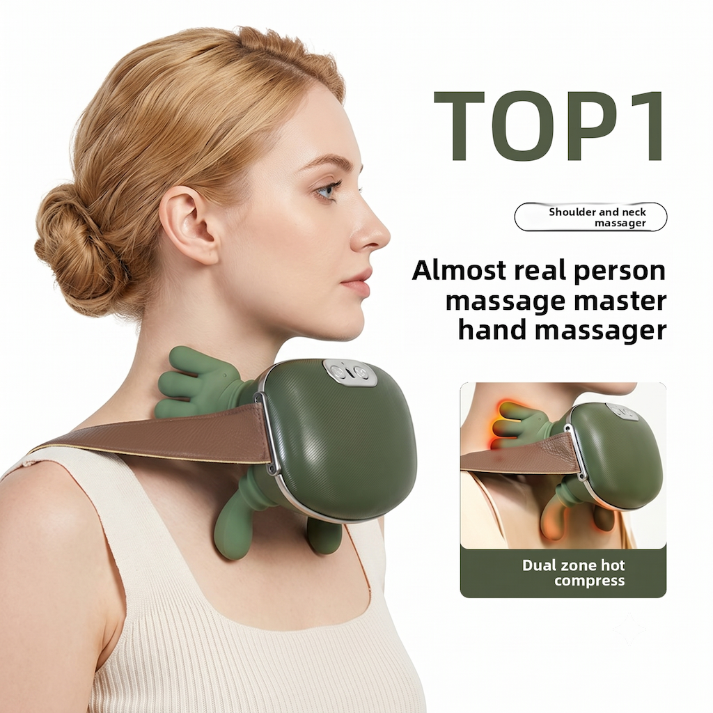 Outil de massage des mains simulé pour soulager les vertèbres cervicales et les