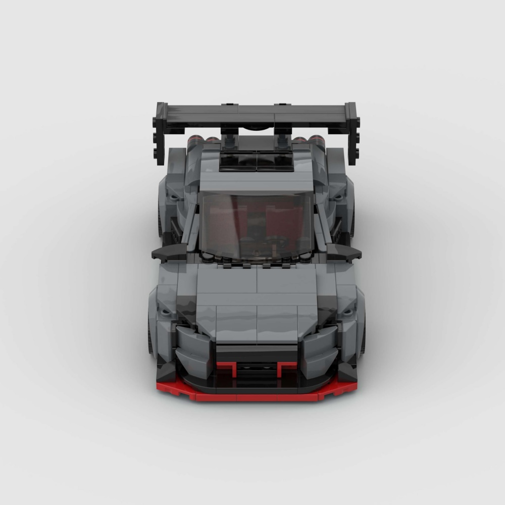 429PCSSports Car MOC Building Blocks Skyline 2