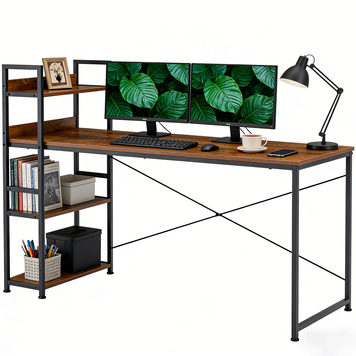 Side Frame Fixed Table