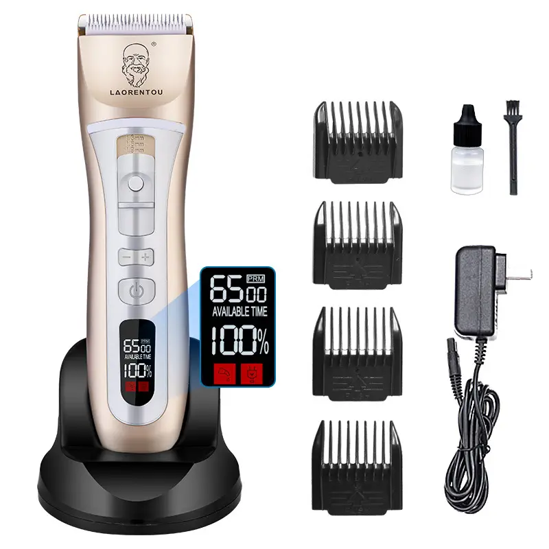 Rechargeable Electric Clippers For Pets Adults Babies