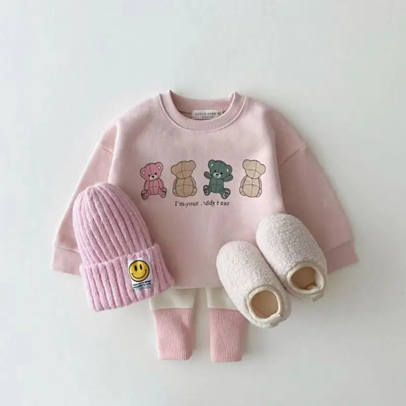 Boys And Girls Cartoon Coat Top