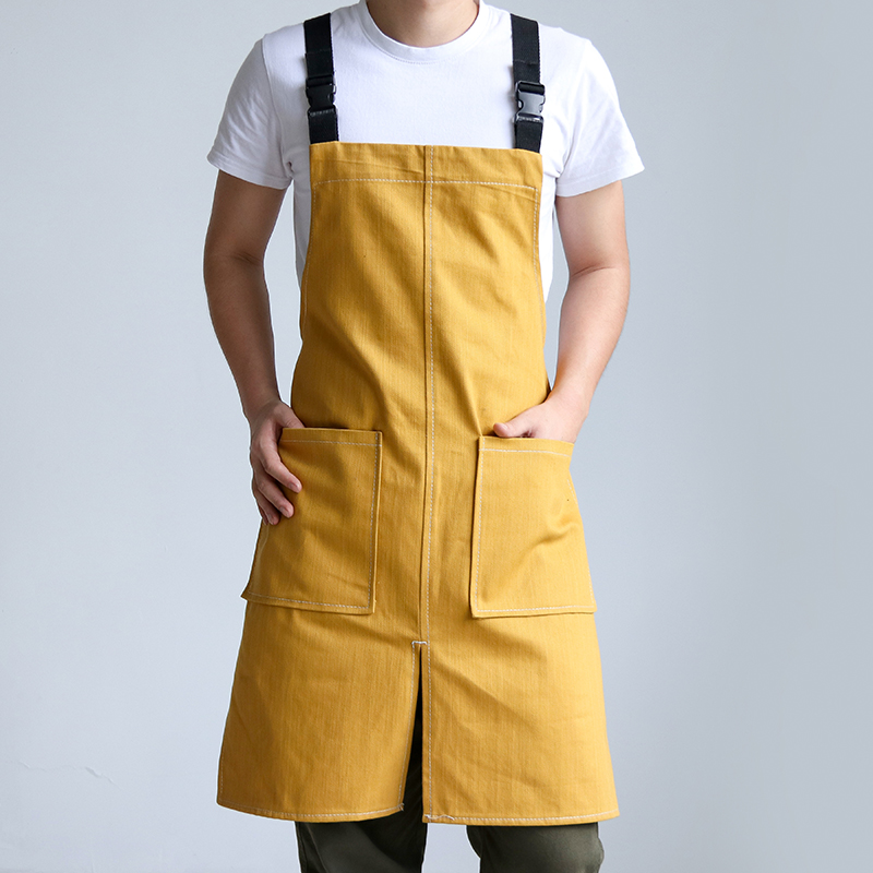 Title 10, Cowboy Apron Korean Style Personality Barista T...