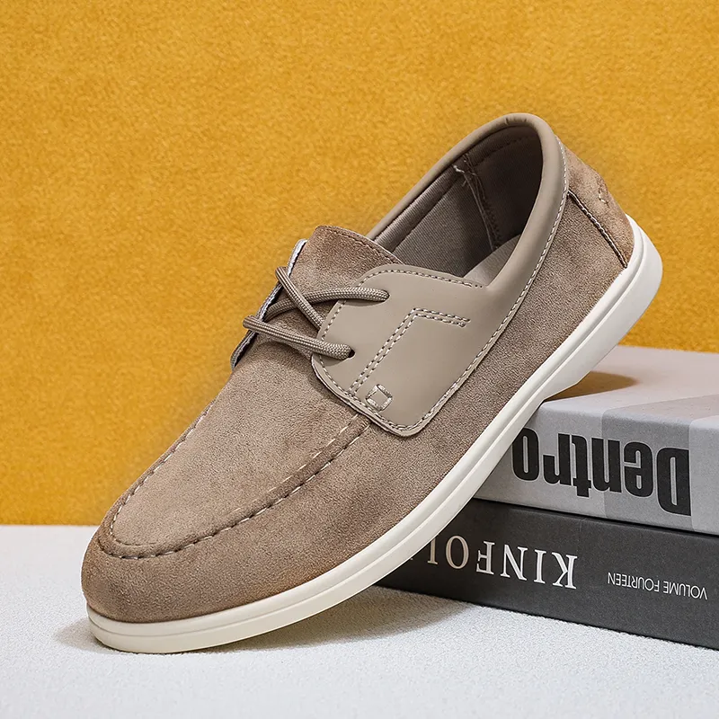 New Men's Casual Slip-On Flat Skate Shoes