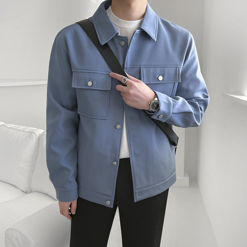 Men's Jacket Coat Spring And Autumn Loose All-match Blouse
