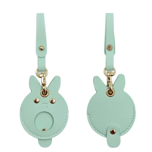Leather Locator Tracker Access Card Holder Rabbit - Shop at LoveMi