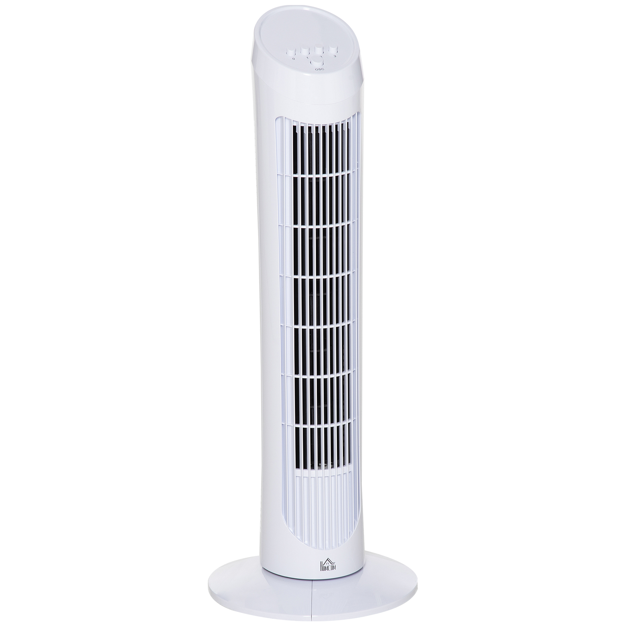 Tower Fan For Bedroom Cooling, 30 Inch Electric 70 Oscillating Fan With 3 Speed Settings, Standing Floor Fan For Home Office Indoor, White This Product Is Prohibited From Sale On Amazon.