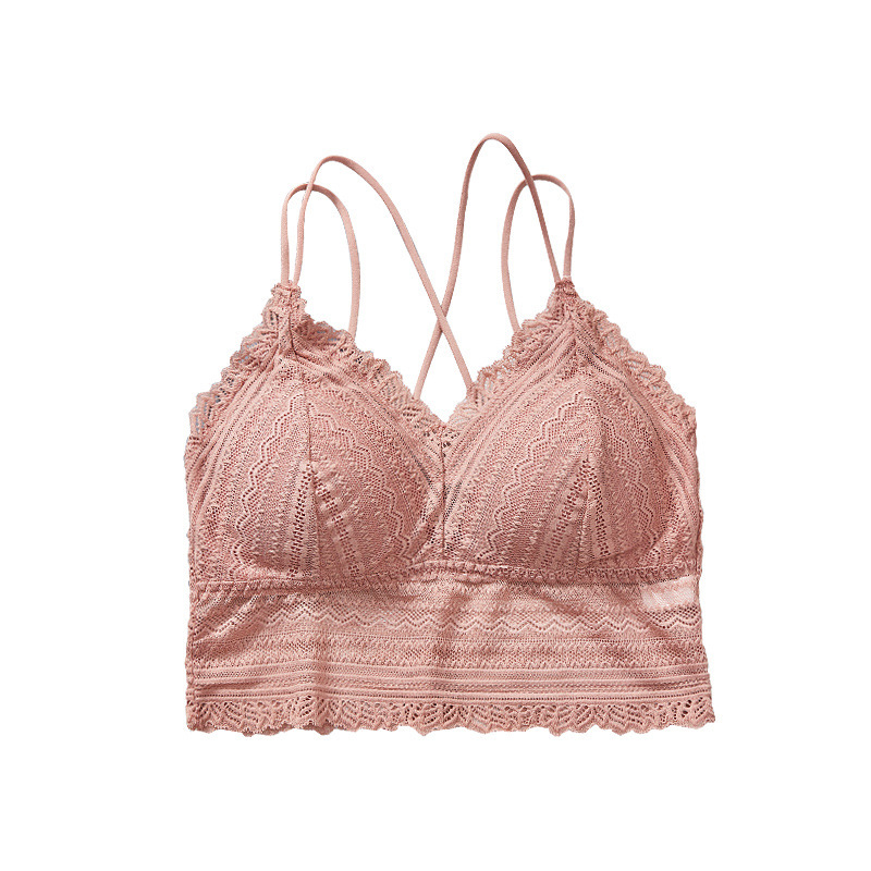 Title 7, Lace seamless gather non-wire bra