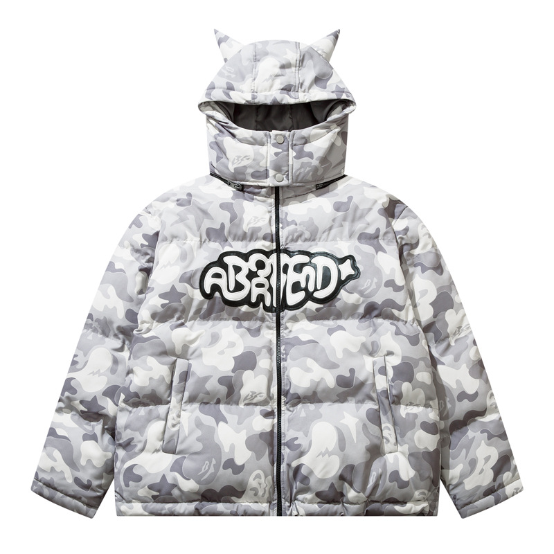Imp Alphabet Embroidered Camo Cotton Suit