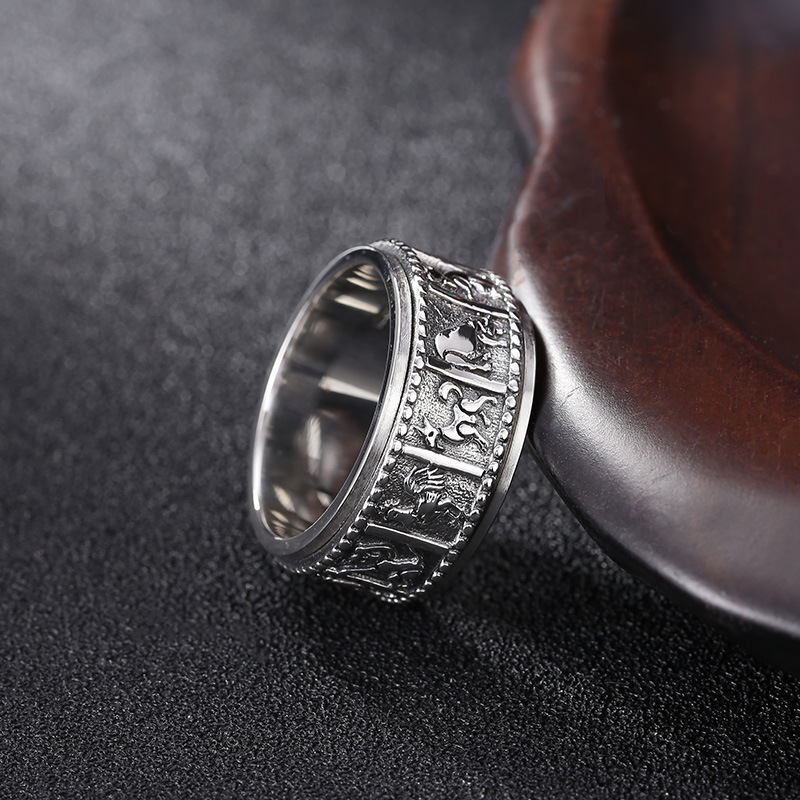 Runner Turning Ring Men's Index Finger