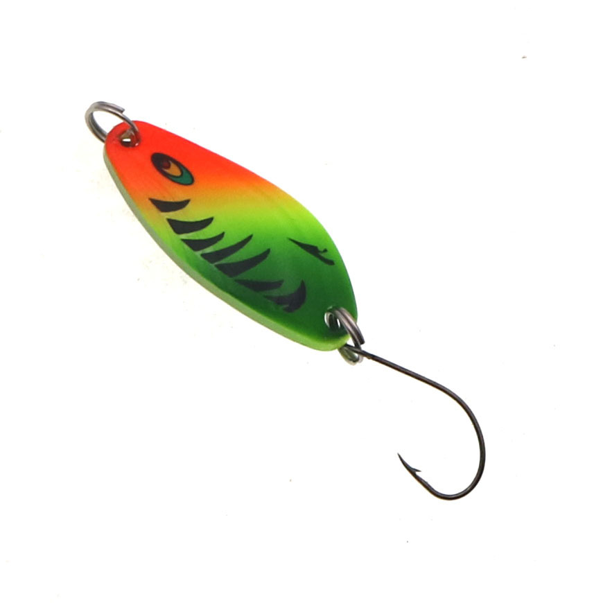 Colorful Spoon Type Horse Mouth Glitter 4.5g Luya Fake Bait Warping Mouth