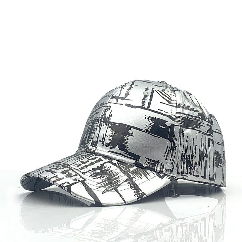 Fashion Simple Black And White Mesh Sunhat