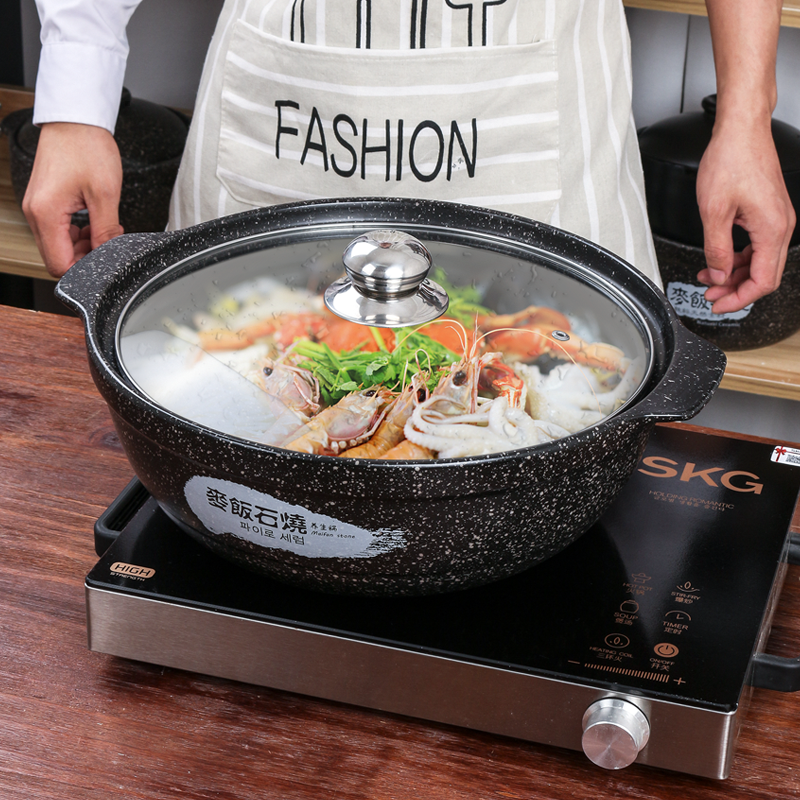 Gas Ceramic Saucepan Stone Pot