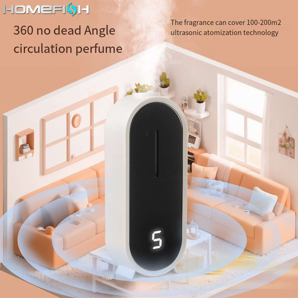 Fully Automatic Aromatherapy And Fragrance Machine  Traceless Wall Mounted Desktop Hotel Home Fragrance Odor Removal — foto 3