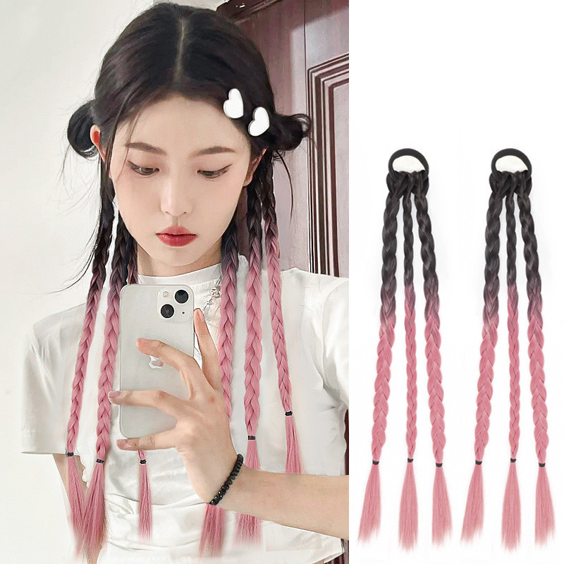 Gradient Cherry Pink Pair