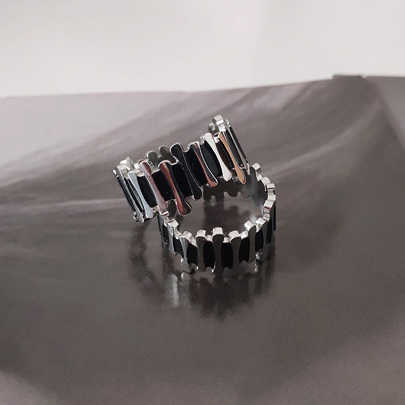 Title 2, Gepersonaliseerde titanium stalen ring, vintage...